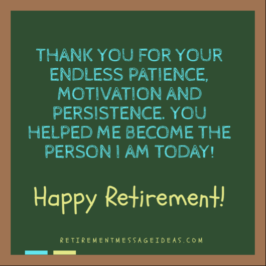 Retirement Quotes for Teacher Archives - Retirement Card 