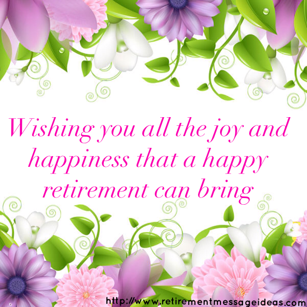 Retirement Wishes and Messages 2