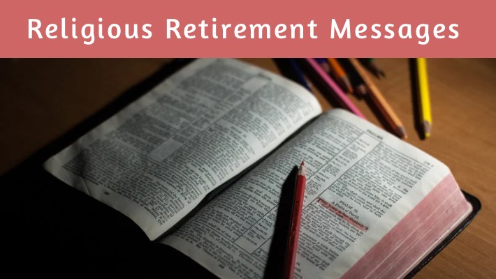 religious retirement quotes and messages