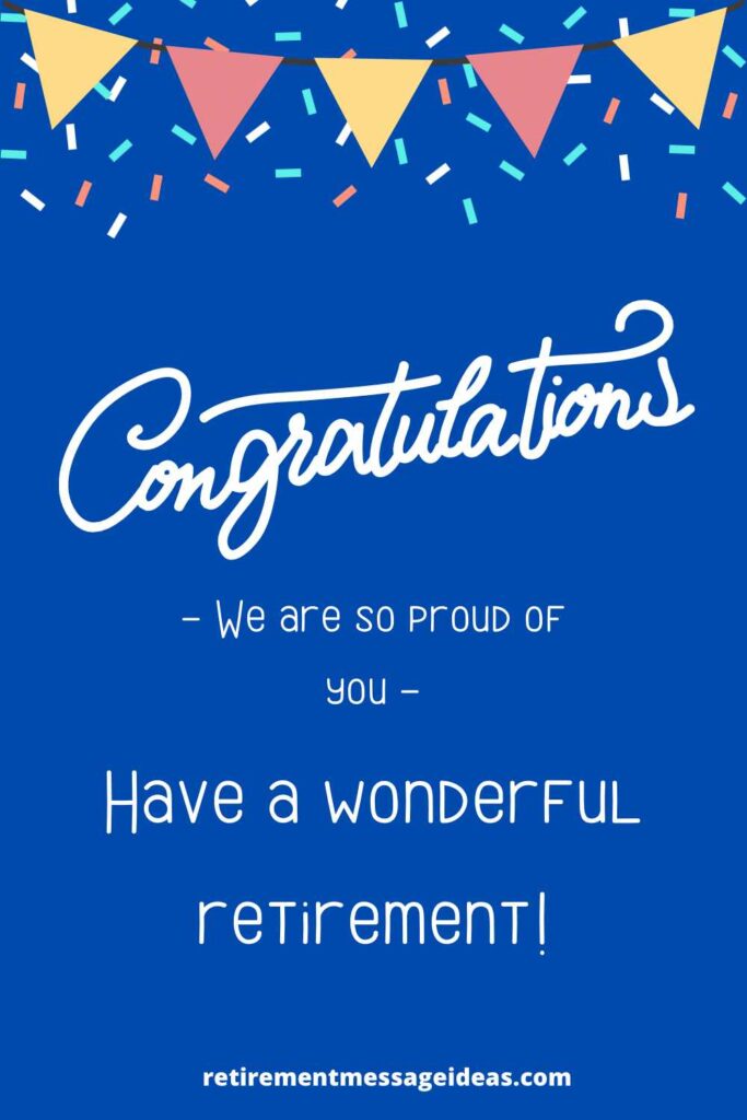 retirement congratulations for father