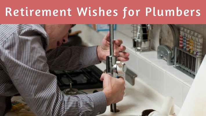 retirement wishes for plumbers